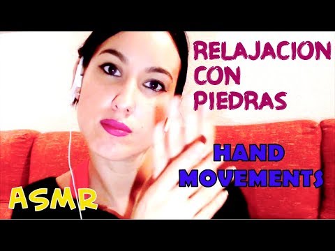 Asmr- RELAJACION CON PIEDRAS/ HAND MOVEMENTS-masaje en brazos- Soft spoken-pájaros- Spanish-Español