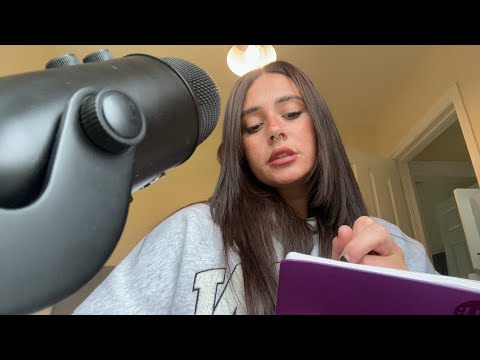ASMR asking you personal questions 🤫🤫
