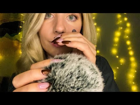 ASMR Fluffy Mic Sounds and Life Update