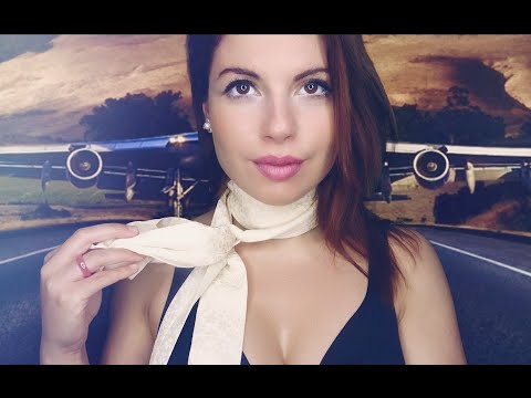 Sarah Asmr| Flight Attendant Roleplay| Chaos-Flug unfreundliche Stewardess bedient dich