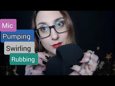 Mic Pumping Swirling Scratching Rubbing (Fast and Aggressive ASMR)