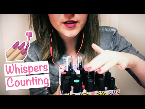 Painting My Nails & Counting ASMR [LONG] 💅🏼 100% Whispering