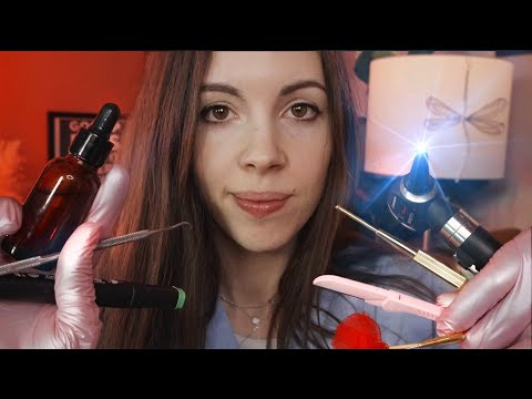 ASMR Ear Cleaning Using ALL The Tools Ive Ever Used!  👂😌 (Part 1)