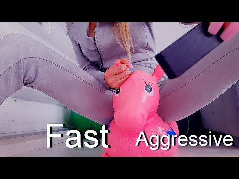 ASMR 💫 Fast Aggressive Lofi Random Collab w/@ComeToRestASMR👏🎸
