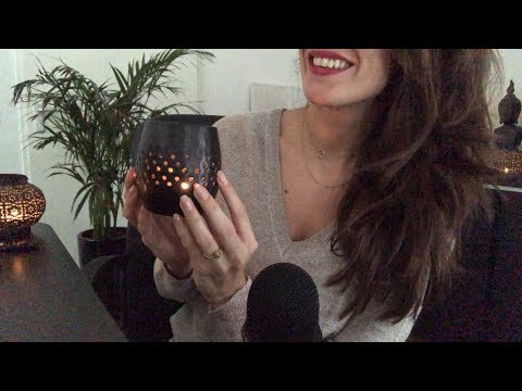 ASMR - Fast Tapping On Candles - No Talking - Candle Holder Tapping - Glass Tapping