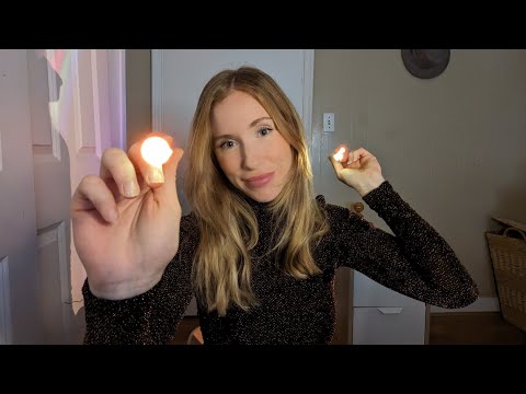 ASMR to help you fall asleep | with visual triggers and quiet whispers 💕
