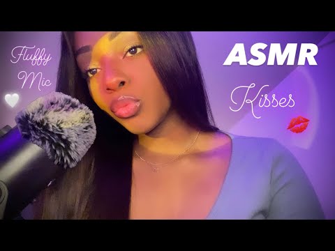 ASMR | Delicate Mic Fluffing With Kisses 🤍💋