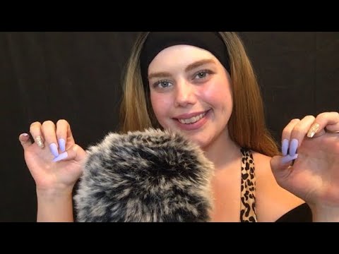 ASMR | Tingly Clicky Whispered Ramble with Nail Clicking (Inaudible/ Mouth Sounds)