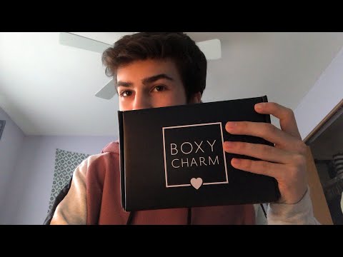 ASMR- Trying new Makeup!! (Boxy charm), Tingles, Whispers ♡♡