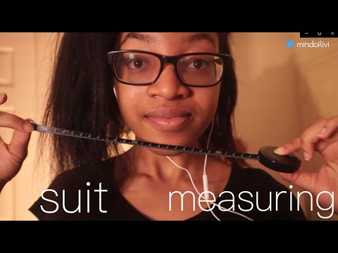 ASMR for Men | Suit Measuring ASMR