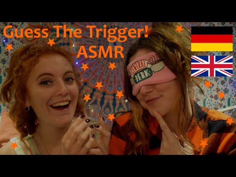 ASMR English/Deutsch: Me and My Sis Play 'Guess The Trigger'//Wir Spielen 'Welcher Trigger ist Das?'