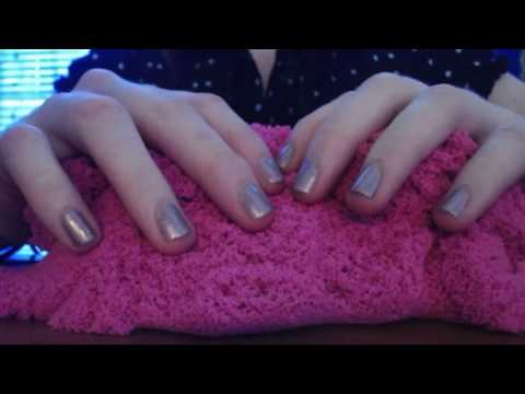 ~ ASMR ~ Kinetic sand and soft speaking ~