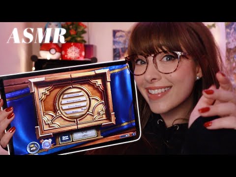 ASMR ⚜️ Let's Play Hearthstone! ✧ Standard HS & Digital Pack Opening ✧ Whispered Gaming with Music