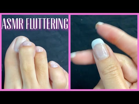 ASMR Toe & Finger Fluttering/Flicking