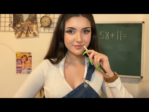 The New Girl In Class Thinks You're SO Pretty! (she thinks you're part of the popular girls) asmr