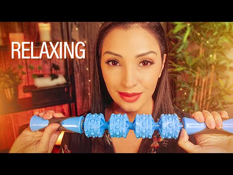 ASMR Spa | Thai Body Massage |Cracking Your Body, Scalp Massage, Sleepy Facial Treatment Relaxation