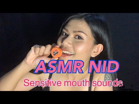 ASMR Sensitive mouth sound 🌸 Mouth scrub🌸