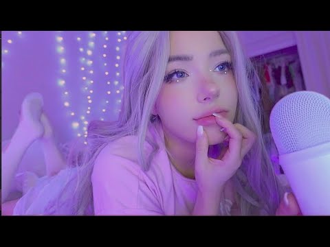 ASMR Calming Your Anxiety in Bed (girlfriend roleplay)