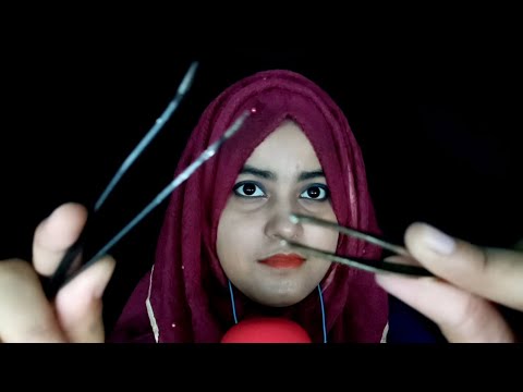 ASMR | Fast & Aggressively Plucking Negative Energy (Unpredictable Trigger Words)