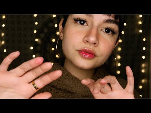 ASMR Hand Movements + Layered Sounds (TkTk, Rain Sounds, Keyboard Typing)