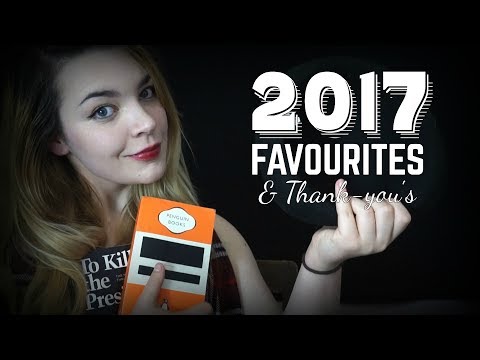 ASMR 2018 Favourites and Thank you's
