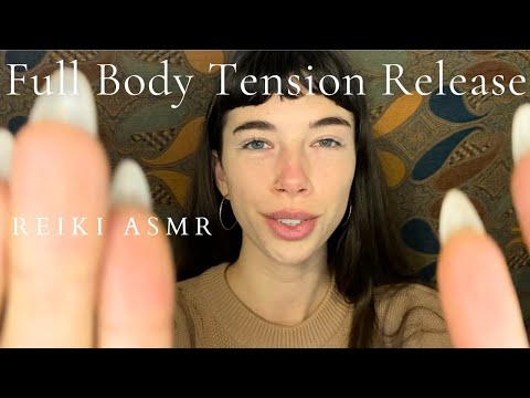 Reiki ASMR ~ Quick Full Body Tension Release | Relax | Body Scan | Meditation | Energy Healing