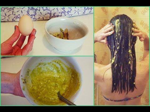 Hidratação caseira para os cabelos com Ovo e Abacate