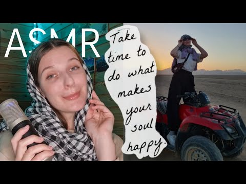 ASMR WHERE HAVE I BEEN? ✈️ [close-up whispered ramble]
