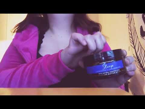 ASMR - tapping on different lotions