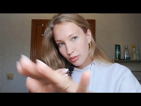 ASMR (wet) Mouth Sounds & Hand Movements👂🏼