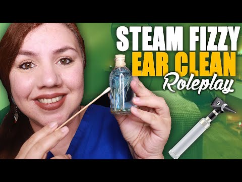 ASMR Calming Herbs Ear Cleaning with Steam  Gloves and Binaural Sounds