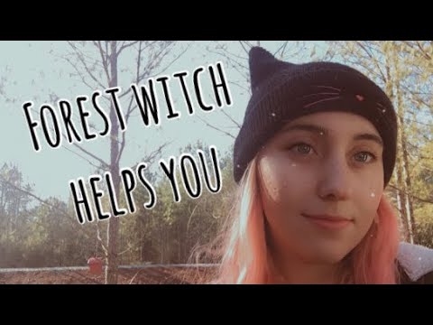 ASMR Forest Witch Helps You