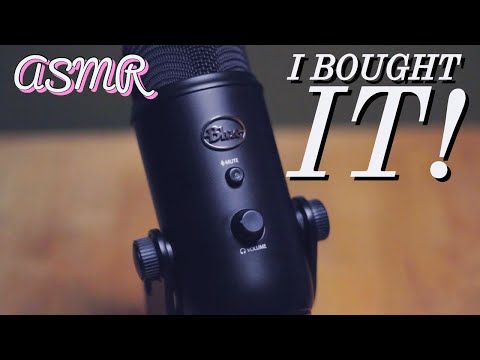 [ASMR] THE BLUE YETI CAME IN EARLY🎙!!