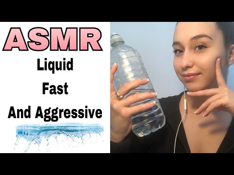 ASMR | Liquid Sounds (FAST and AGGRESSIVE)💦😻