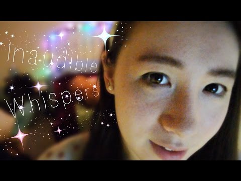 Close up, almost inaudible stereo whispers ~ ASMR