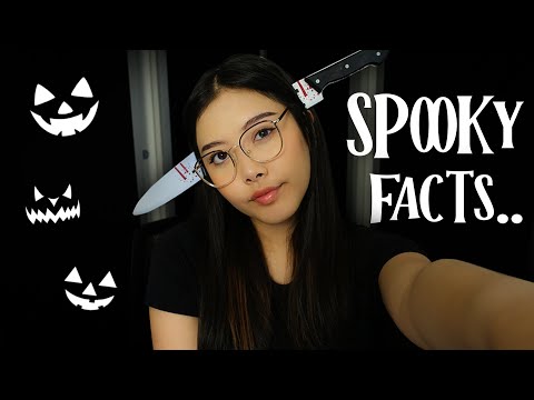 [ASMR] Whispering SCARY Facts 🎃👻 (& soft spoken)