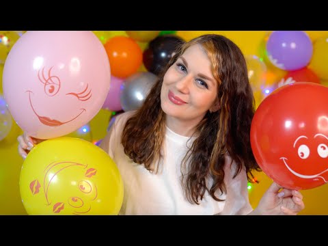 АСМР Мурашки в Магазине Шариков, Ролевые Игры ASMR Balloons