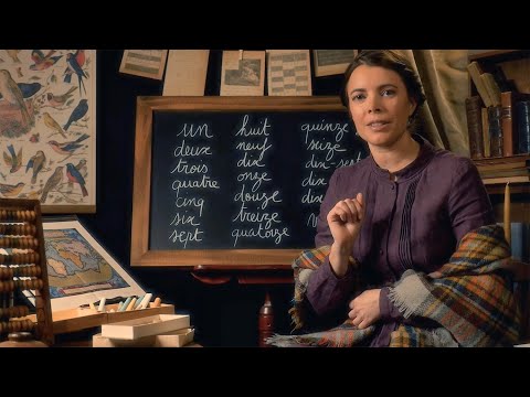 An Old-Fashioned French Lesson | ASMR Teacher Roleplay (chalkboard, abacus, soft spoken)