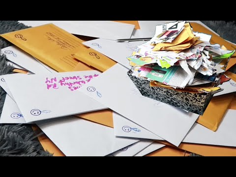 ASMR: Viewer Request - Opening Mail and Tearing/Ripping the Paper/Documents Up (No Talking)