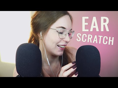 ASMR Mic Scratching, Up Close Whispering & Unintentional Mouth Sounds