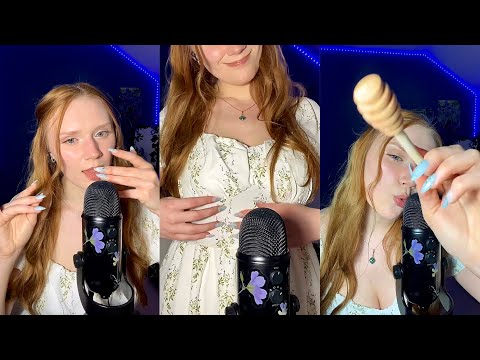 ASMR 2 hours 😴 mouth sounds, whispering, spit painting,scratching…🥱
