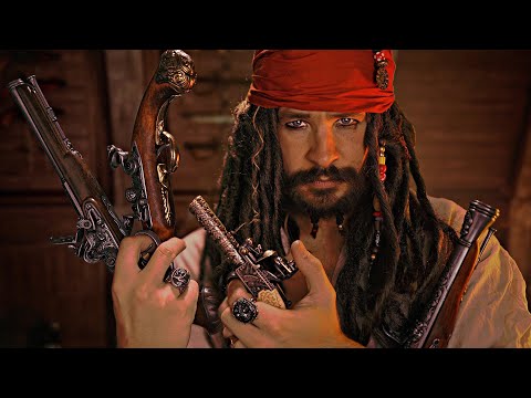 [ASMR] Pirate Pistol Pairing for Sleep & Triggers (And Mutiny) 🏴‍☠️‍☠️