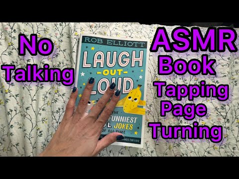 ASMR Book Tapping Page Turning (flipping pages) No Talking 📒✨♡