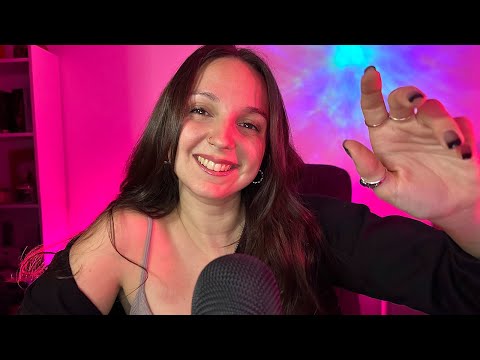 ASMR - FAST Hand Sounds & Hand Movements TALKING