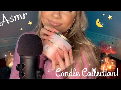 ASMR Tapping & Scratching on Candles🕯🪔