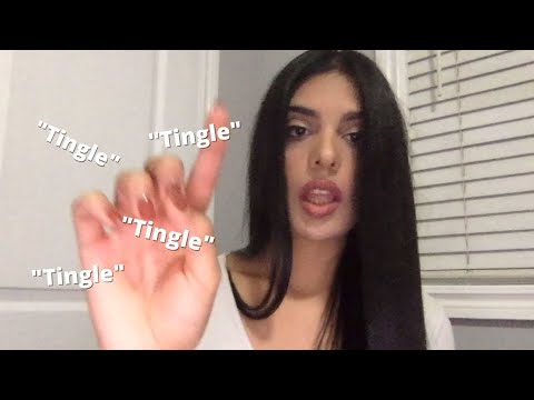 ASMR I Repeating "Tingle" Trigger Word (Mouth Sounds, Inaudible, Personal Attention) ✨🌙