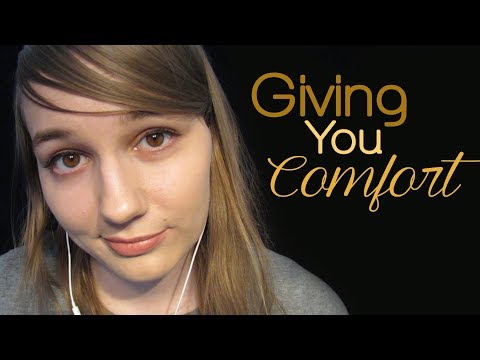 ASMR Giving You Comfort (hugs, face touching, positive affirmations)