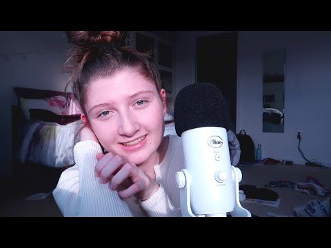 ASMR shirt scratching and fabric sounds