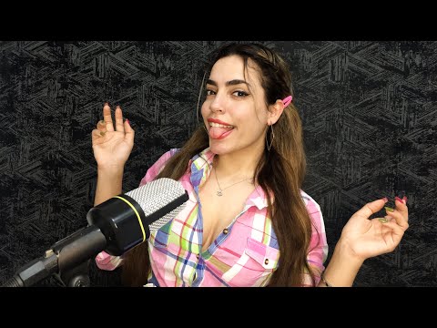 ASMR fast and aggressive on scratching Fabric cloth, with Unusual Tingle Tk,tk,sk,sk mouth sounds