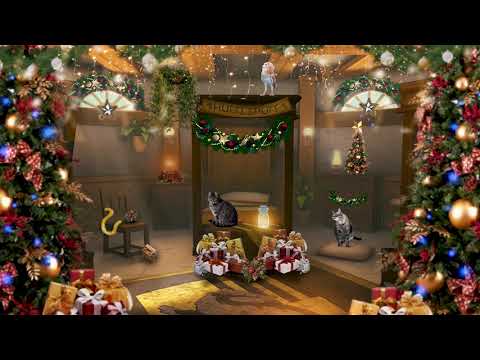 Hufflepuff Dormitory At Christmas 🎄 [ASMR] ⚡ Harry Potter Ambience